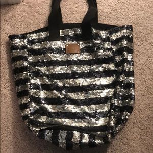 PINK sequin bag